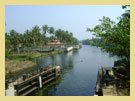  Alleppey - The Kerala Backwaters are a chain of large lakes linked by canals lying parallel to the Arabian coast.